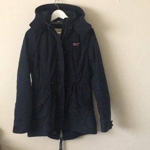 Hollister Navy Blue Coat